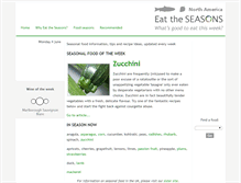Tablet Screenshot of eattheseasons.com